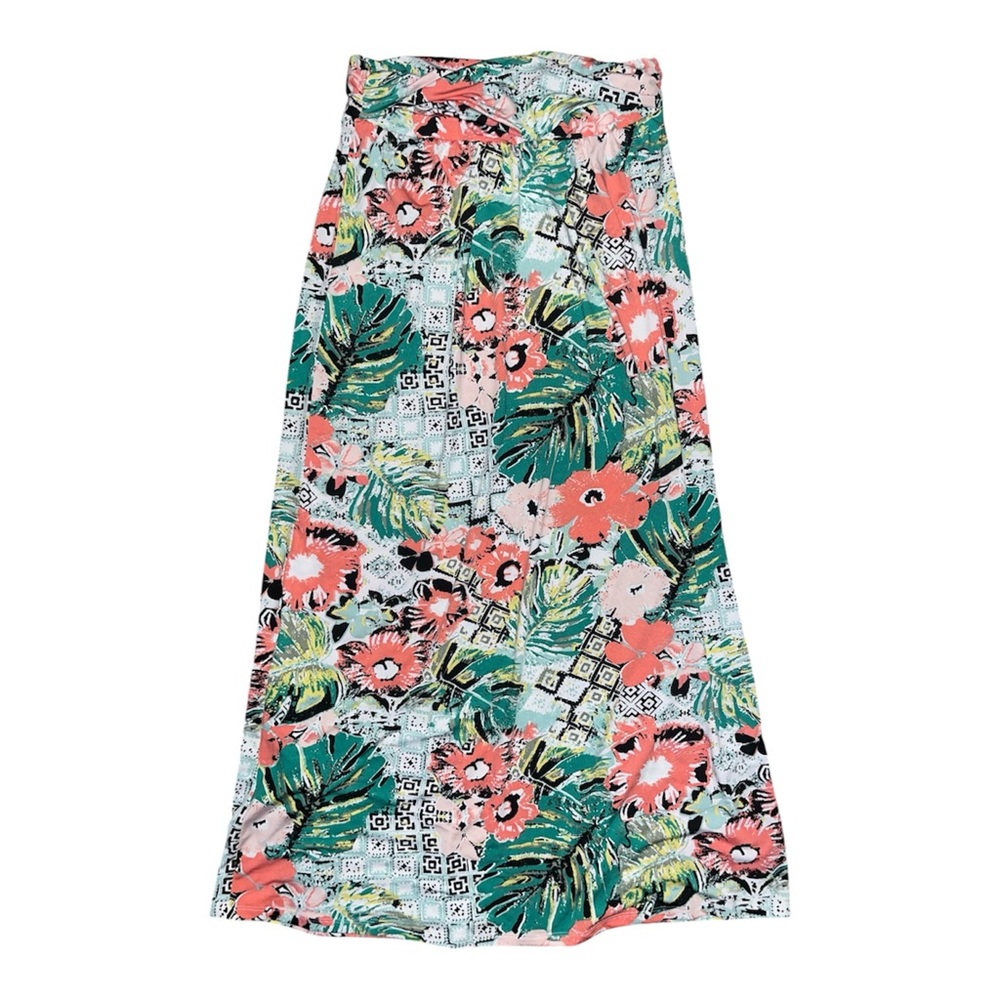 new directions  Floral Maxi Skirt